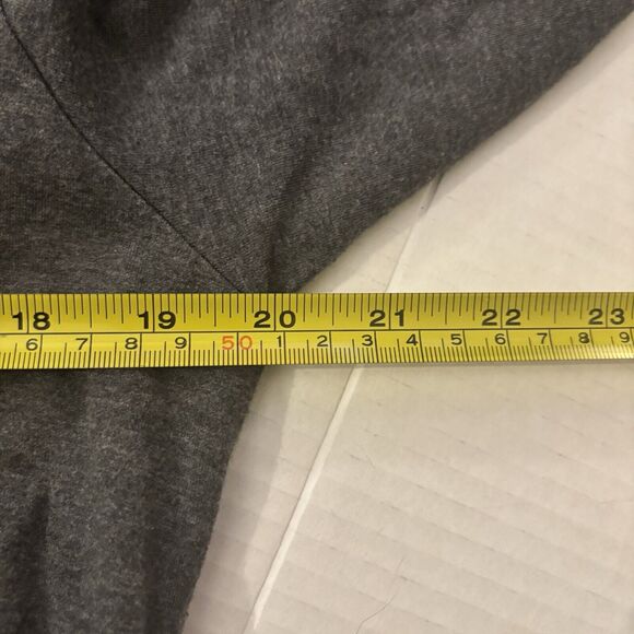 Soft Surroundings Large Long Sleeve Button Up Shirt Gray Boho Soft Layered Comfy - Picture 9 of 10